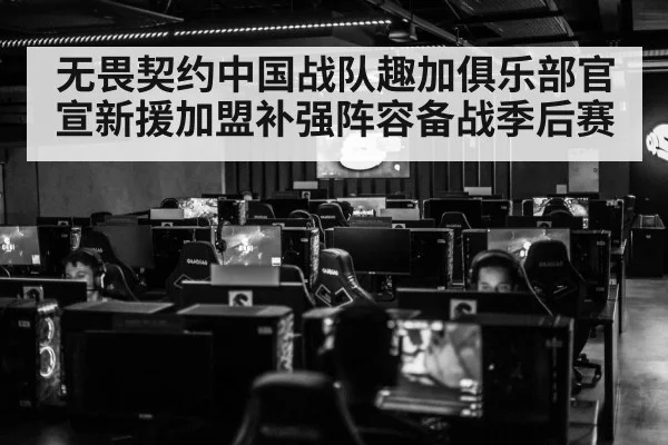 无畏契约中国战队趣加俱乐部官宣新援加盟补强阵容备战季后赛